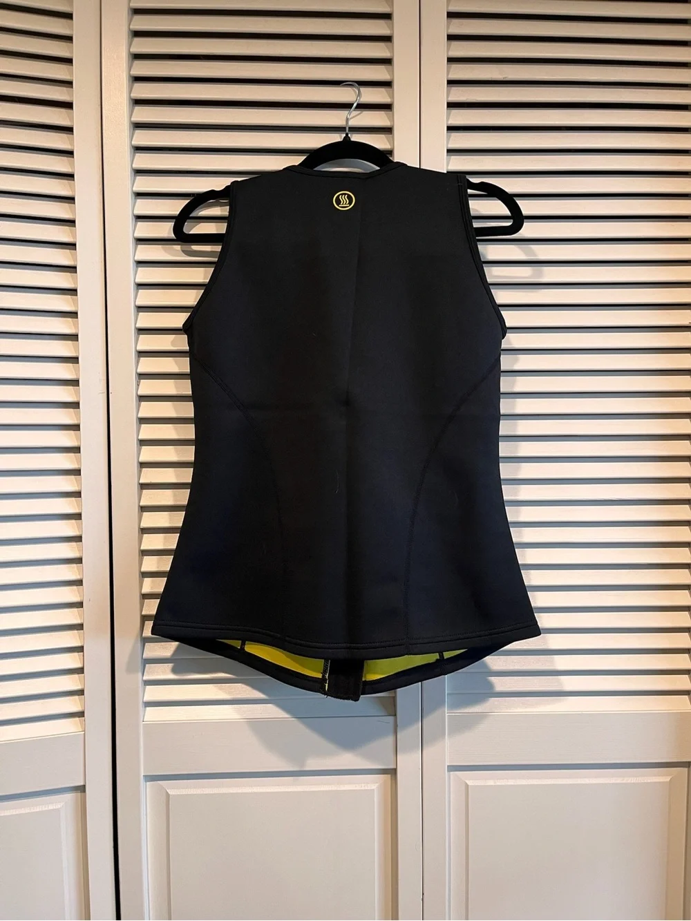 Hot Shapers Women's Black and Yellow Waist Trainer Tank